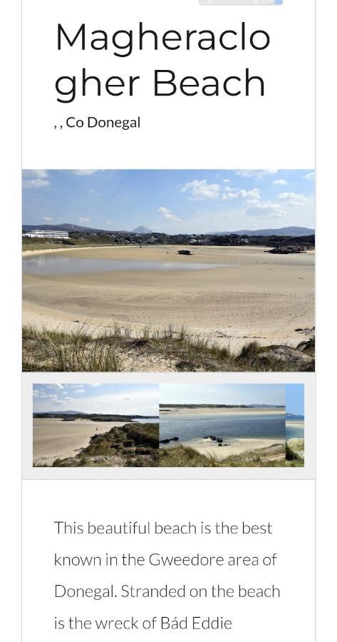 Ostan Gweedore Deluxe Apartments 布恩贝格 外观 照片